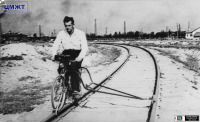Железная дорога (поезда, паровозы, локомотивы, вагоны) - Рельсовый велодефектоскоп системы Карпова для путевых обходчиков