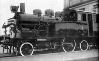 Железная дорога (поезда, паровозы, локомотивы, вагоны) - Пассажирский танк-паровоз Тк-243