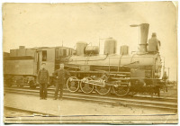 Железная дорога (поезда, паровозы, локомотивы, вагоны) - Паровоз Бк.358 на ст.Златоуст
