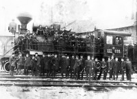Железная дорога (поезда, паровозы, локомотивы, вагоны) - Паровоз Щ.695 в депо Шарья