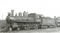Железная дорога (поезда, паровозы, локомотивы, вагоны) - Паровоз №143 типа 2-2-0 Луисвилл и Нэшвилл ж.д.