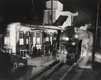 Железная дорога (поезда, паровозы, локомотивы, вагоны) - Поезд N.2 прибывает на станцию Уэнсборо в Вирджинии