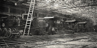 Железная дорога (поезда, паровозы, локомотивы, вагоны) - Подольский паровозоремонтный завод 