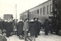 Железная дорога (поезда, паровозы, локомотивы, вагоны) - Станция Молотовск (Северодвинск)