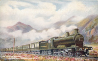 Железная дорога (поезда, паровозы, локомотивы, вагоны) - Пассажирский поезд Инвернесс-Перт Хайлендской железной дороги