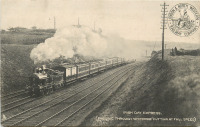 Железная дорога (поезда, паровозы, локомотивы, вагоны) - Ирландский дневной экспресс через Уитмор в Каттинг