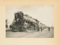 Железная дорога (поезда, паровозы, локомотивы, вагоны) - Локомотив N.2508 в Скалистых горах