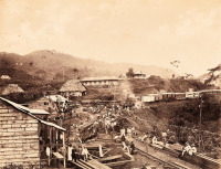 Железная дорога (поезда, паровозы, локомотивы, вагоны) - Железная дорога Панамского канала