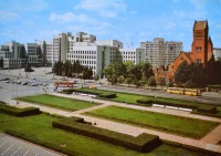 Минск - Минск — Старые фотографии Площадь Ленина
