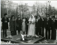Минск - Возложение цветов к вечному огню 1976—1977, Белоруссия, Минск