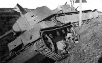 Войны (боевые действия) - Советские танки, брошенные при отступлении