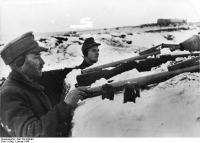 Войны (боевые действия) - Фольксштурм под Кёнигсбергом. Январь 1945 года