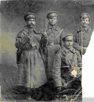 Войны (боевые действия) - Солдаты русской армии в Первую мировую войну.