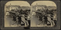 Войны (боевые действия) - Вид моста через Марну. Франция, 1914-1918