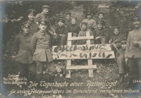 Войны (боевые действия) - Немецкие военнослужащие. Дневная охота, 1914-1918