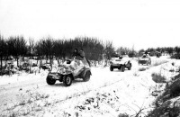 Войны (боевые действия) - Бронеавтомобили БА-64 южнее Сталинграда