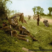 Войны (боевые действия) - Друга  світова війна. Союзні війська в Нормандії. 1944 р.