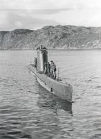 Корабли - Подводная лодка Северного флота возвращается на базу после выполнения боевого задания
