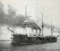 Корабли - Броненосный крейсер «Память Азова», 1902 год.