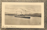 Корабли - Пароход Свифт на озере Уиндермир