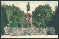 Мальборк - Мальборк.  Denkmal  Friedrich des Drossen.