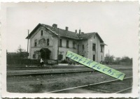 Перемышль - Железнодорожный вокзал станции Медыка во время немецкой оккупации 1941-1944 гг в Великой Отечественной войне