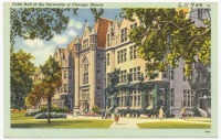 Чикаго - Чикагский университет. Кобб Холл, 1930-1945