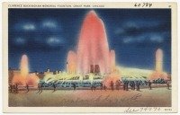 Чикаго - Грант Парк. Букингемский фонтан, 1930-1945