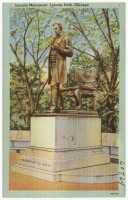 Чикаго - Линкольн Парк. Памятник Линкольна, 1930-1945