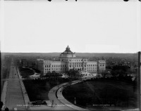 Вашингтон - Library of Congress from Capitol dome, Washington, D.C. США , Вашингтон (округ Колумбия)