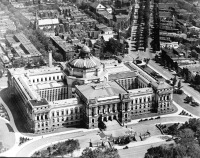 Вашингтон - Aerial view of Library of Congress, Washington, D.C. США , Вашингтон (округ Колумбия)
