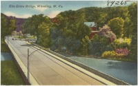 Штат Западная Виргиния - Мост Элм Гров в Уилинге