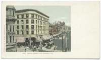 Лос-Анджелес - Лос-Анджелес. Спринг стрит, 1903