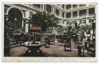 Сан-Франциско - Палас Отель. Внутренний двор, 1904