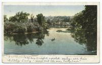 Штат Массачусетс - Нортгемптон. Озеро, 1904