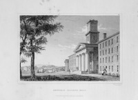 Штат Массачусетс - Амхерст. Вид колледжа, 1831