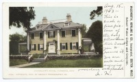Штат Массачусетс - Кембридж. Крейги. Дом Лонгфелло, 1900