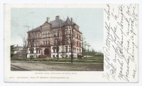 Штат Массачусетс - Уильямстаун. Колледж Уильямс, 1902