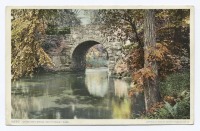 Штат Массачусетс - Юж. Хадли. Каменый арочный мост, 1908