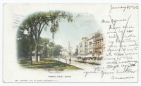 Бостон - Бостон. Тремонт-стрит, 1900