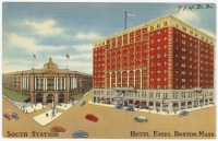 Бостон - Бостон. Отель Эссекс, 1930-1945