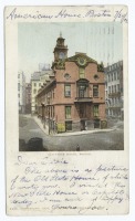 Бостон - Бостон. Старый Стэйт Хаус, 1900