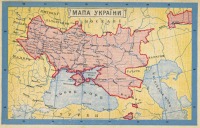  - Карта України 1900 року.