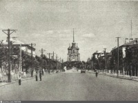 Рязань - Вид на Успенский собор с улицы Революции