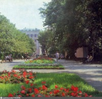 Рязань - Сквер на площади Ленина