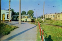 Рязань - Рязань. Трамвайный круг на улице Полетаева.