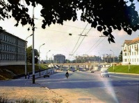 Рязань - Рязань.Куйбышевское шоссе у путепровода, 1978 г.