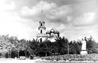 Рязань - Рязань. Кремль. Памятник И. В. Сталину на Советской площади.