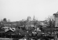 Рязань - Вид на Рязанский кремль с территории Десантного училища.