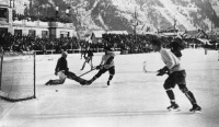 Спорт - Хоккей. Сборная Канады против сборной США в 1924-ом году